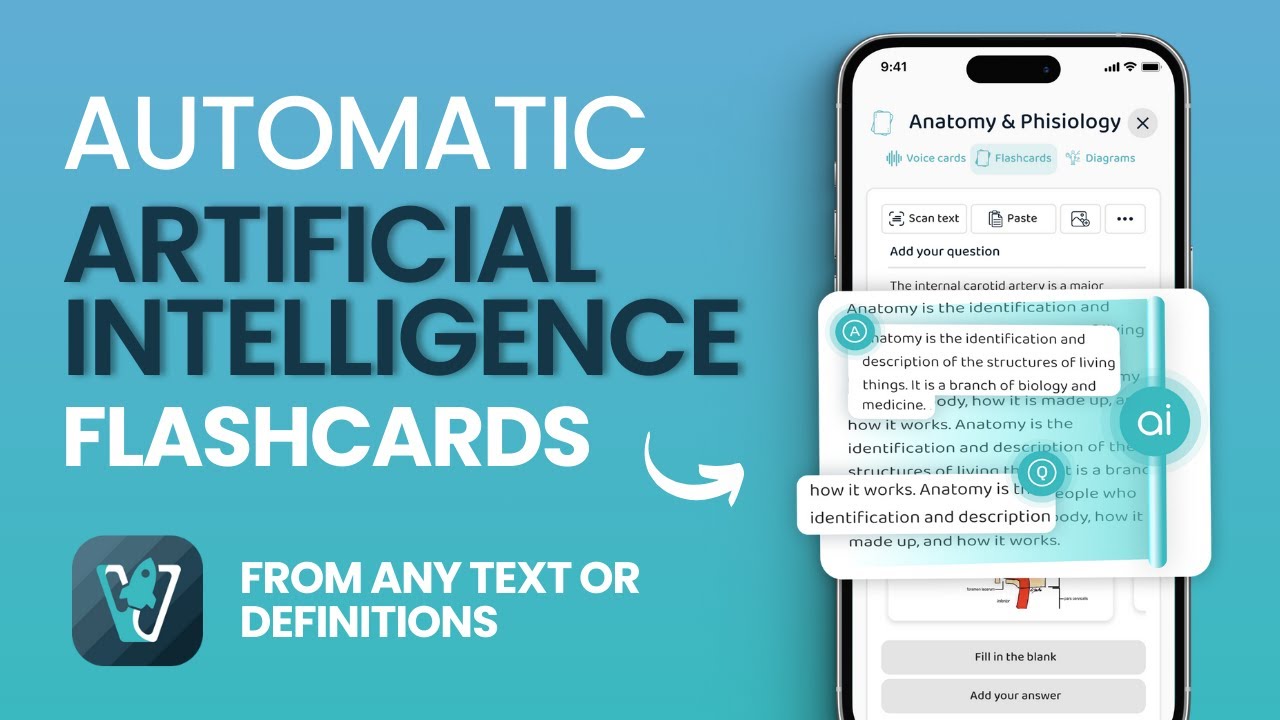 Voovo: AI Spaced Repetition - Generate Flashcards from anything with AI