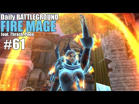 🔥 BIGGEST MEATBALL - DAILY BG 61 - FIRE MAGE PVP (WoW Legion 7.3.5)