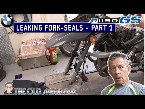 BMW R1150GS LEAKING FORK-SEALS | PART 1