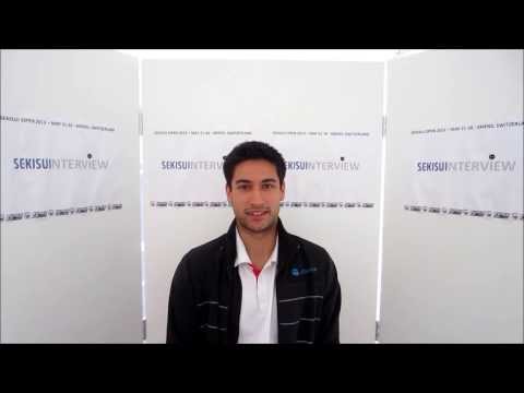 SEKISUI OPEN 2013 Interview Aqeel Rehman
