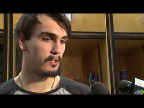 Dario Saric l Postgame vs Bulls (4.6.17)