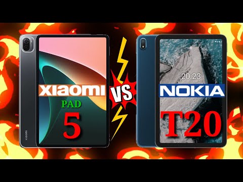 XIAOMI PAD 5 VS NOKIA T20 Which TABLET is BEST?