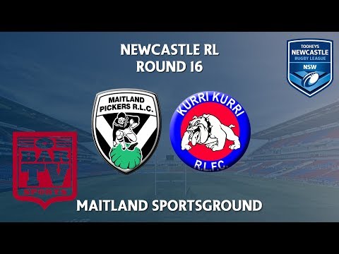 2018 Newcastle RL Round 16 - Kurri Kurri Bulldogs v Maitland Pumkin Pickers