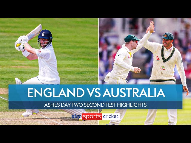 Duckett leads England’s fightback 💥 | Day two second Test | Ashes Highlights