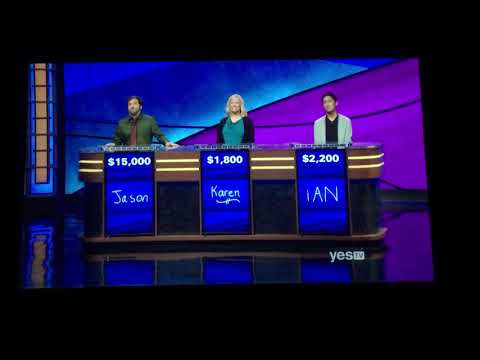 Double Jeopardy, Jason Zuffranieri DAY 18 - 2nd Daily Double (9/24/19)