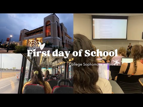 “Back to School: Morning Routine and First Day Vlog" - Texas State University