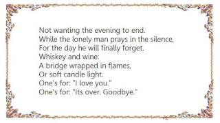 Lisa Brokop - Whiskey and Wine Lyrics