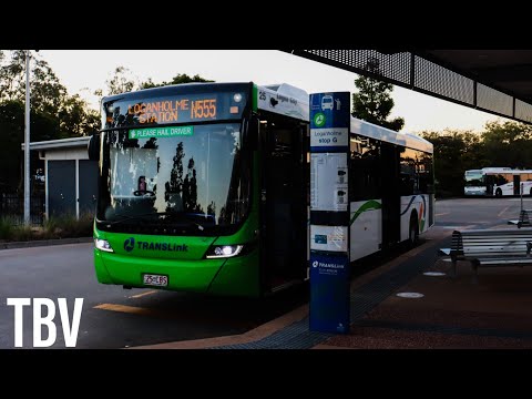 SEQ, AU: N555 OB: Brunswick St Stop 212 (Fortitude Valley) to Loganholme Station