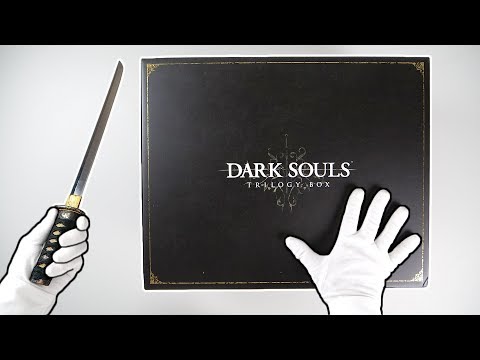 Dark Souls Trilogy Collector's Edition Unboxing + Japan Trilogy Box + Bonus