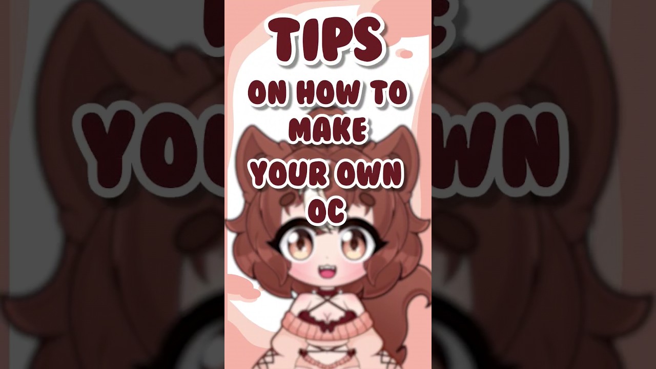 Tips on how to make your own OC for those who struggle making one #art #digitalart #pngtuber #artist