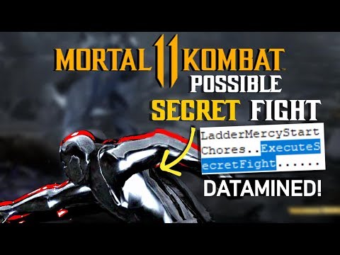 Mortal Kombat 11 NEW Possible Secret Fight Discovered!