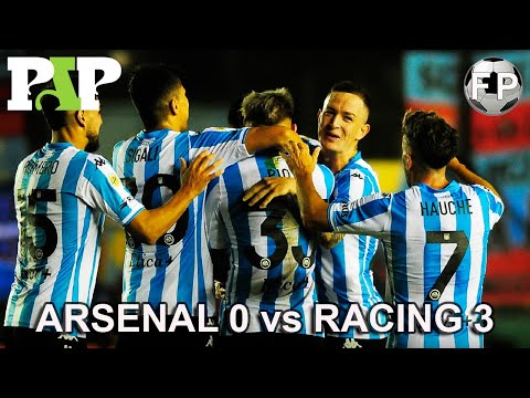 Resumen Paso a Paso, Arsenal 0 vs Racing 3 | Fecha 4.