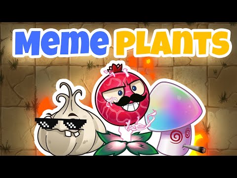 Can you beat Wild West using only meme plants? (PvZ2)