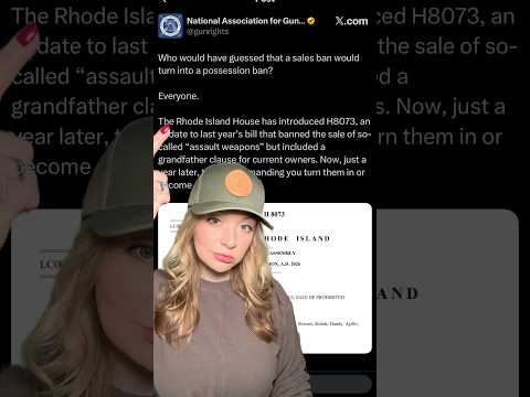 Chipping Away At YOUR Gun Rights Little By Little… #shortsfeed #2ndamendment #shortsvideo #shorts Thumbnail