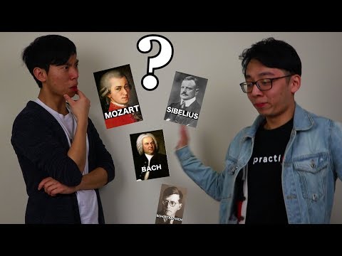 Classical Composers Charades