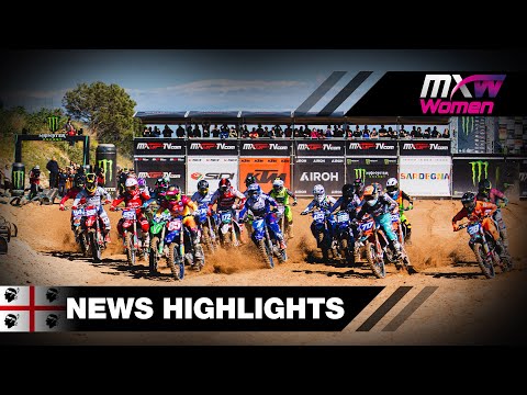 News Highlights | WMX Race 2 | MXGP of Sardegna 2023 #MXGP #Motocross