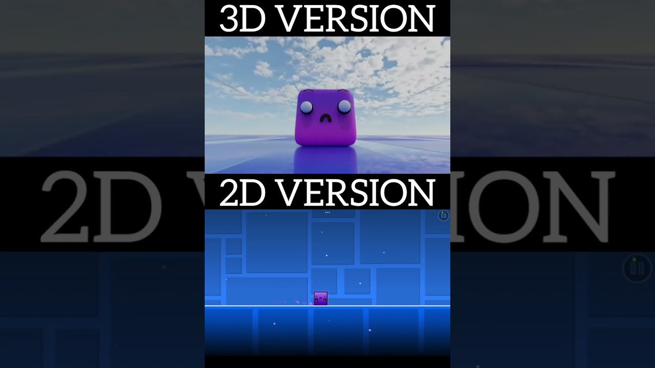 Geometry Dash 3D gameplay tutorial video thumbnail