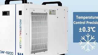 🧊 Ultimate Cooling Power! S&A CW-5200DH Chiller for Laser Machines (Full Review)