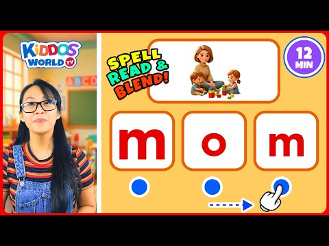 Learn to Spell, Read, and Blend with Miss V | Fun Phonics for Kids