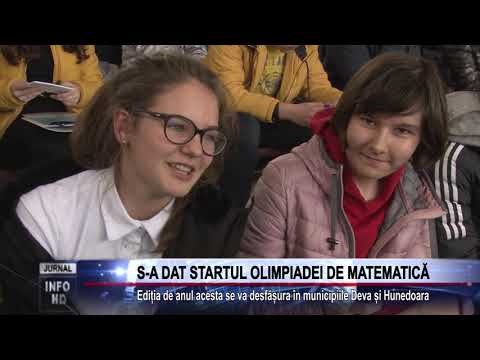 S-A DAT STARTUL OLIMPIADEI DE MATEMATICĂ