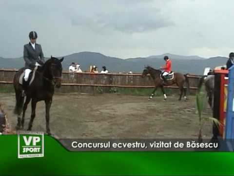 Concursul ecvestru, vizitat de Băsescu