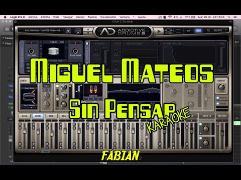 Miguel Mateos - Sin Pensar KARAOKE