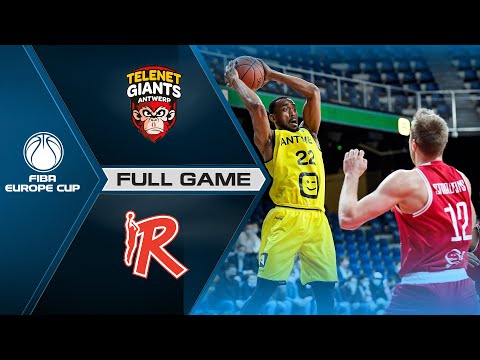 Telenet Giants Antwerp v Unahotels Reggio Emilia | Full Game - FIBA Europe Cup 2021-22