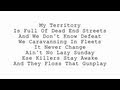 Conejo - My Territory (With Lyrics On Screen) - SilentHxA Conejo - My Territory (With Lyrics On Screen)