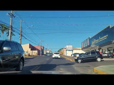 Um belíssimo passeio pelas ruas da linda cidade de Tupa são paulo