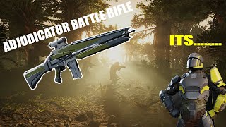 is this MARKSMAN RIFLE ANY GOOD?, The Adjudicator : Democratic Detonation Warbond | Helldivers 2