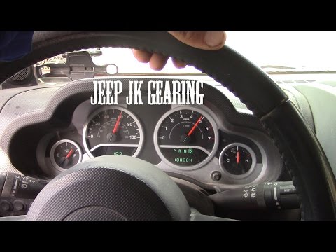 JEEP JK GEARING: 3.8L JKUR w/ 5.38 Gears Pushing 37" Nittos (Automatic)
