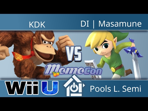 Momocon 2017 - KDK (DK) vs DI | Masamune (Toon Link) - Smash 4 Pools L. Semi