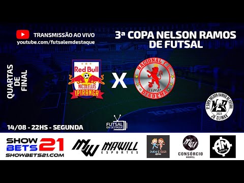 3ª COPA NELSON RAMOS - RB IPIRANGA X NACIONAL #futsalemdestaque