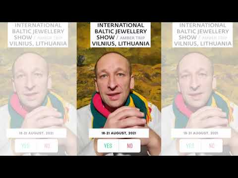 POSTPONED DATES - XVIII INTERNATIONAL BALTIC JEWELLERY SHOW AMBER TRIP