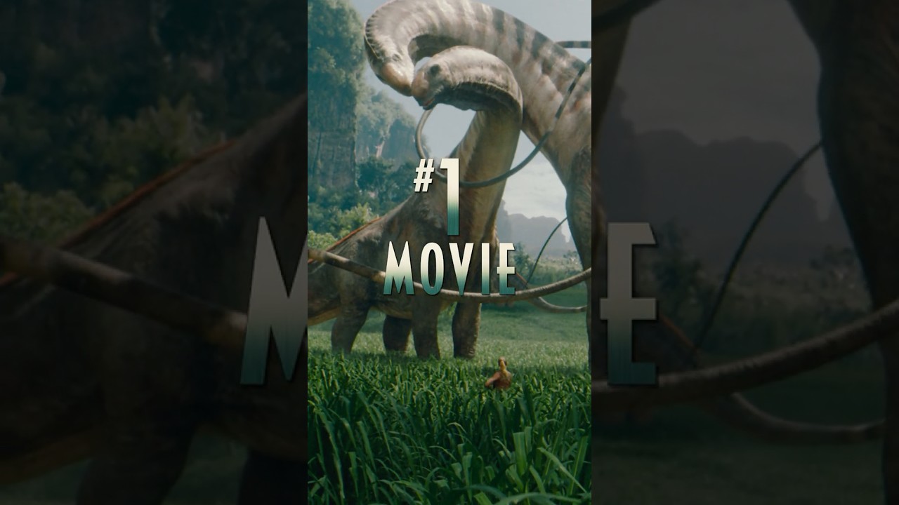 Jurassic World Rebirth rules the Earth as the #1 movie in the world!