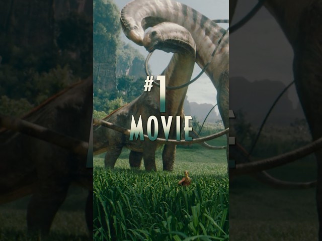 Jurassic World Rebirth rules the Earth as the #1 movie in the world!