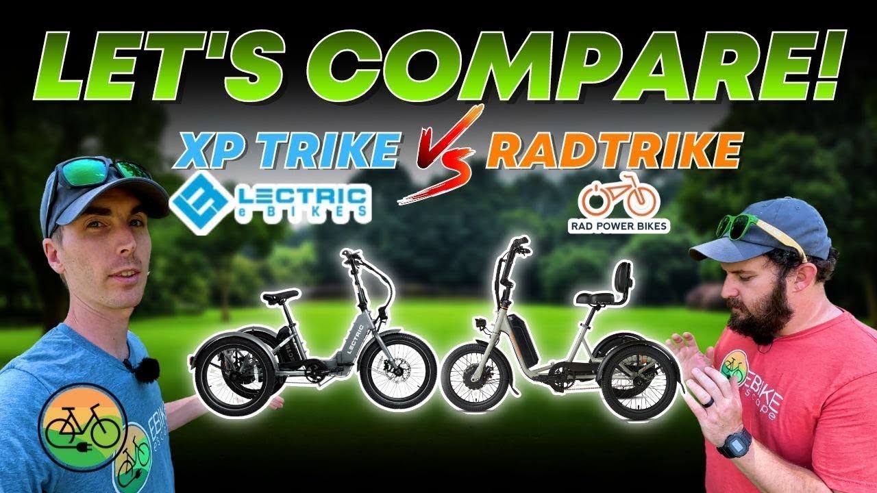 Lectric XP Trike vs Rad Power Bikes RadTrike! The Ultimate Affordable Trike Showdown