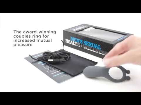 Эрекционное виброкольцо со стимулятором клитора Pretty Love Ethol, черный  BI-026220 - Pretty Love - ВиброКольца - Купить