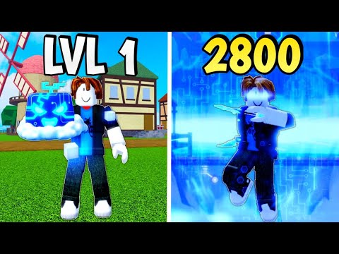 Noob To Max With CONTROL FRUIT In Blox Fruits