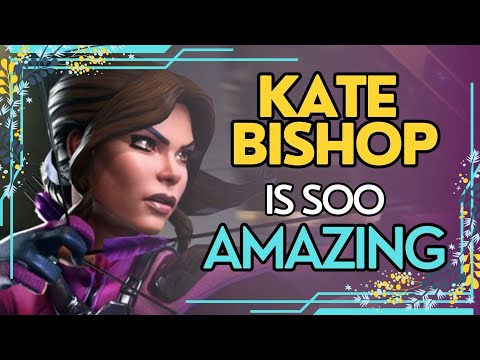 My New Favorite Champion?? 6 ⭐ Rank 3 kate Bishop Damage showcase! 😍 #mcoc #katebishop