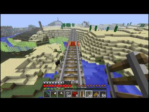 Opa spielt Minecraft 512 -- Die Sandmine wird erreicht