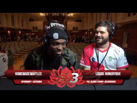 Full Bloom 3 - Post-Tournament Interviews with Hungrybox, Duck & PhD with HomeMadeWaffles