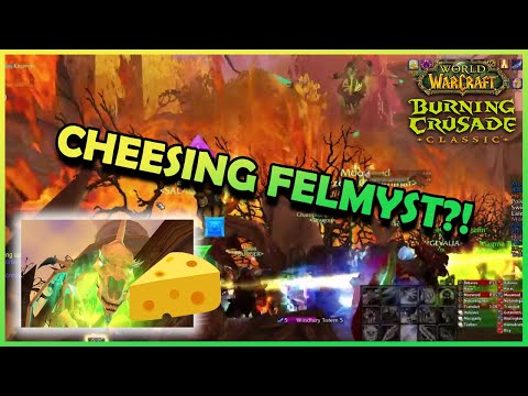 INSANE CHEESE strategy for Felmyst?! | Daily Classic WoW Highlights #396 |