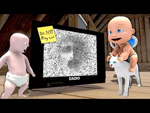 BABY FINDS SCARY SECRET IN ATTIC! - Who's Your Daddy 2
