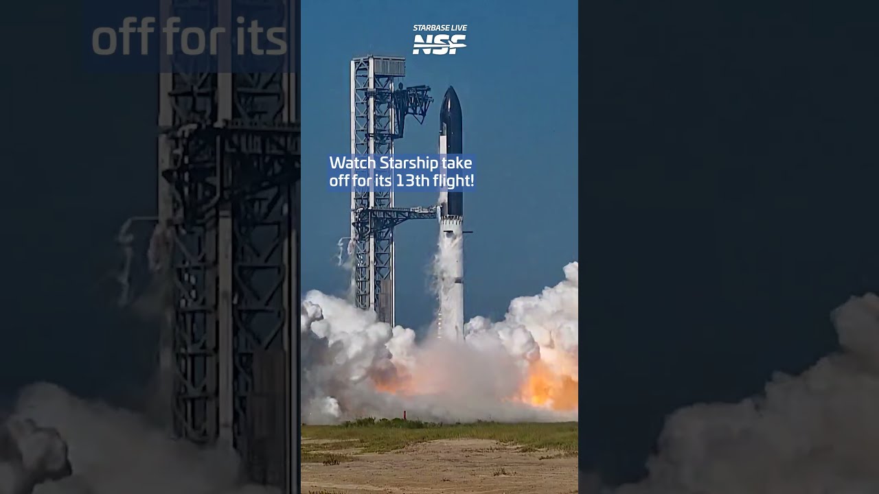 SpaceX FINALLY Launches Starship Flight 13! #spacex #starship #space #rocket