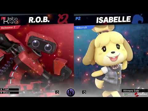 Reality Royale IV Smash Ultimate - Redeemer Z (ROB) vs. YBBurru$ (Isabelle) - Winners Side