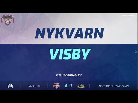 HIGHLIGHTS - Allsvenskan Norra - Nykvarn vs. Visby IBK - 14 jan
