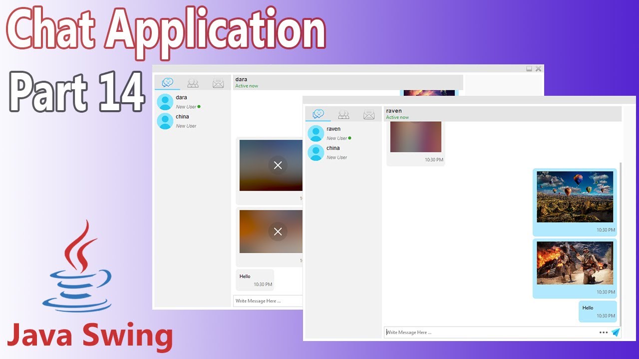 Java Socket - Chat Application - Login ( Part 14 )