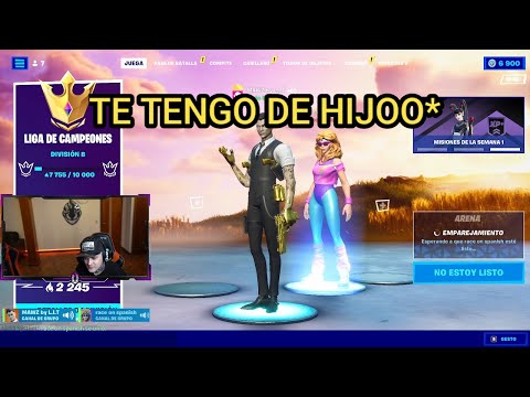 LITkillah Y CARRERA JUEGAN AL FORTNITE👑😂