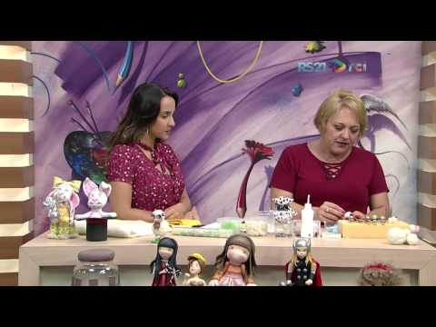 Porta doces em biscuit por Eleia Conti - 07/03/2017 - Mulher.com P1